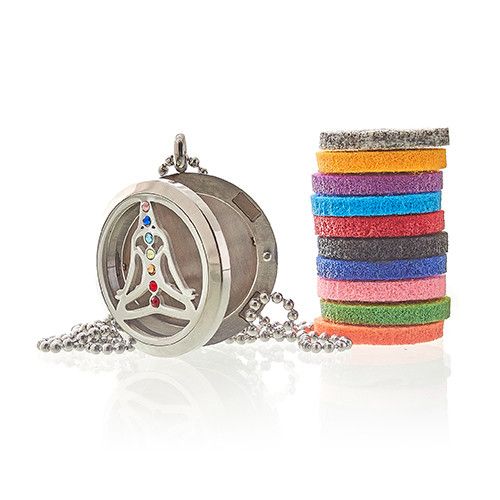 Aromatherapie-Kette 30mm – Yoga-Chakra – Wellness-Accessoires | Mona und Meer