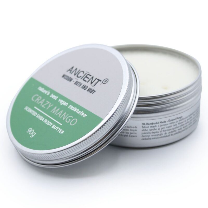BBFO-02 (1) Sheabutter Mango – Duftende Sheabutter 90g – Saftige Mango | Mona und Meer