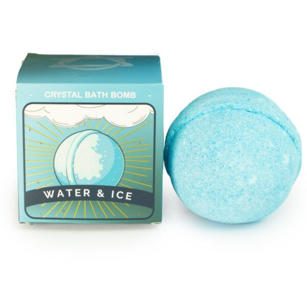 CBATHB-03 Kristall-Badebombe Element Wasser – groß – Badebomben | Mona und Meer