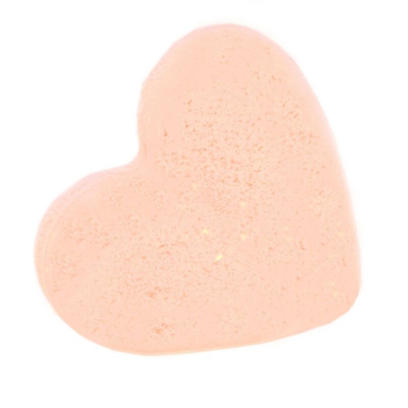 HEARTB-05A Herz-Badebombe Passionsfrucht – Herz-Badebombe – Passionsfrucht, ca. 70g | Mona und Meer