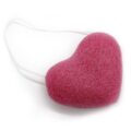 KONG-04 (1) Konjac-Schwamm Herz – Konjac-Herzschwamm – Rose | Mona und Meer