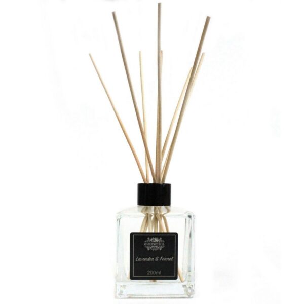 Reed Diffuser Lavendel – Reed Diffuser 200ml – Lavendel und Fenchel, ätherisches Öl | Mona und Meer