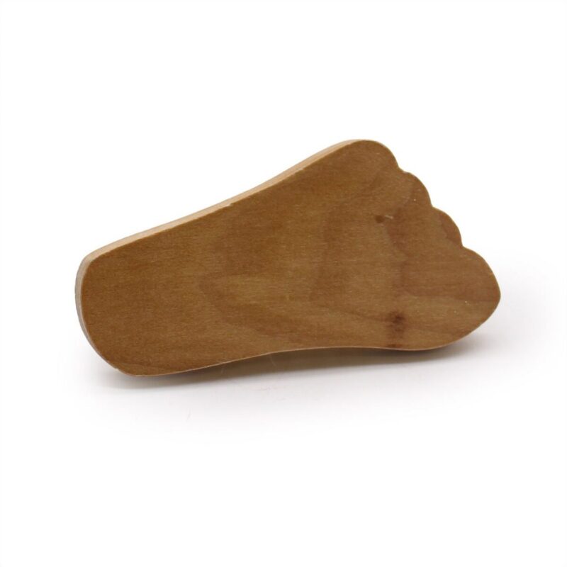 SCRUB-04 (1) Mini-Fußbürste in Fußform – Massagezubehör | Mona und Meer
