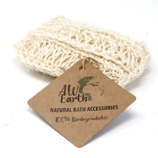 Sisal-Schwamm – Sisal-Peeling-Schwamm – Sanfte Kissenform | Mona und Meer