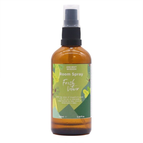 Raumspray Vetiver-Wald – Sommer-Raumspray 100ml – Vetiver-Wald | Mona und Meer