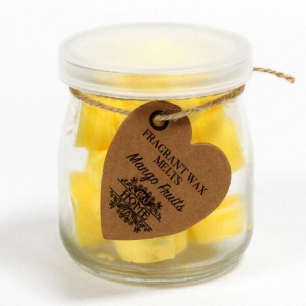 Sojawachs-Melt Mango – Sojawachs-Melt im Glas – Mango | Mona und Meer