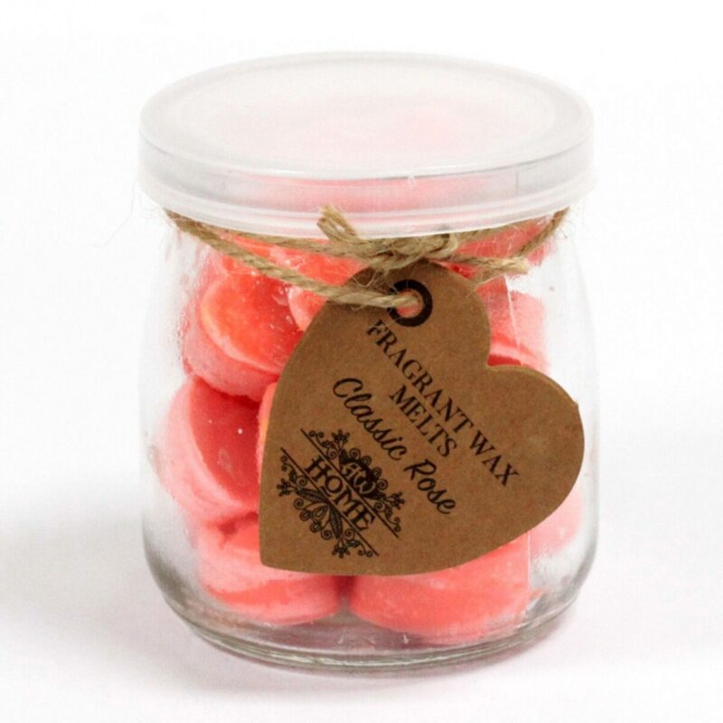 SWMJ-10 Sojawachs-Melt Klassische Rose – Sojawachs-Melt im Glas – Klassische Rose | Mona und Meer