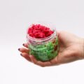 WCS-03 (1) whipped soap erdbeere – Whipped Soap Erdbeere und Kiwi – Sahne-Seife, 120g | Mona und Meer
