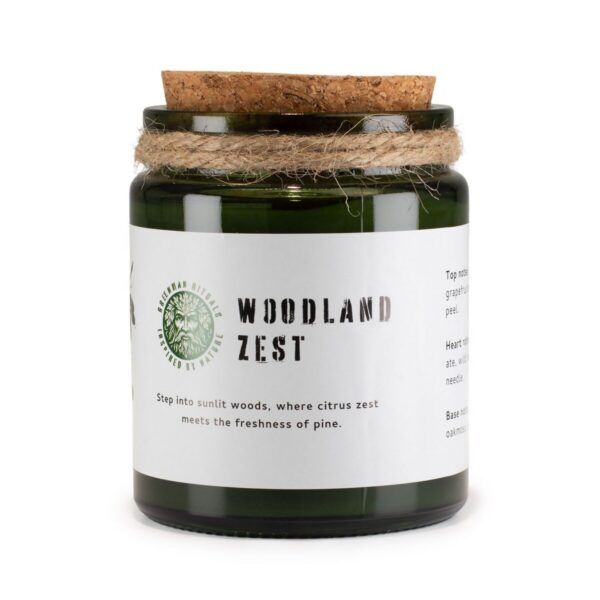 Sojakerze Holzdocht Waldfrische – Sojakerze mit Holzdocht – Waldfrische | Mona und Meer