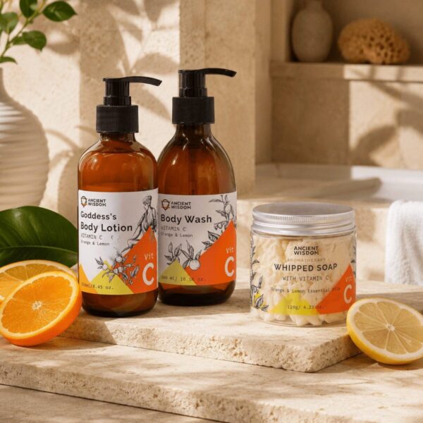 Vitamin C Glow & Spa Geschenkset – Orange & Zitrone – Geschenksets | Mona und Meer