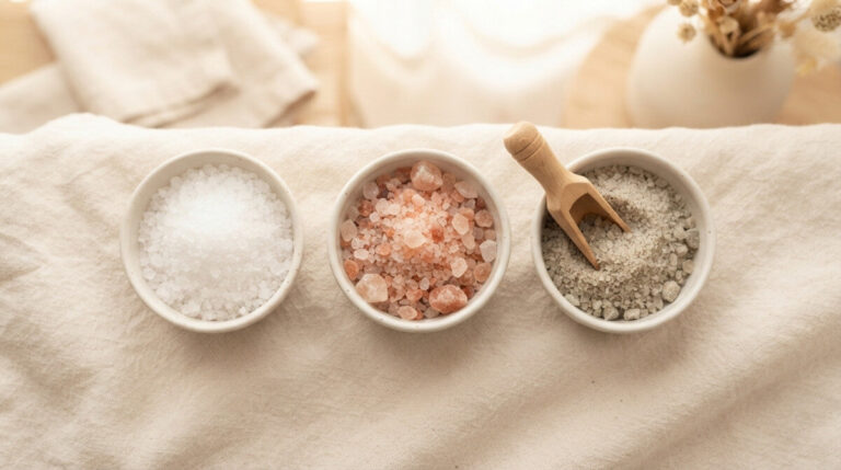 Badesalz Magnesium-Mythos – Wellness-Journal | Mona und Meer (Symbolbild, KI-generiert)