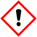 Gefahrenpiktogramm GHS07 Ausrufezeichen