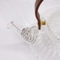 GTEAP-12 (2) Glas-Teekanne „Clear Ribbed Pearl" 850ml