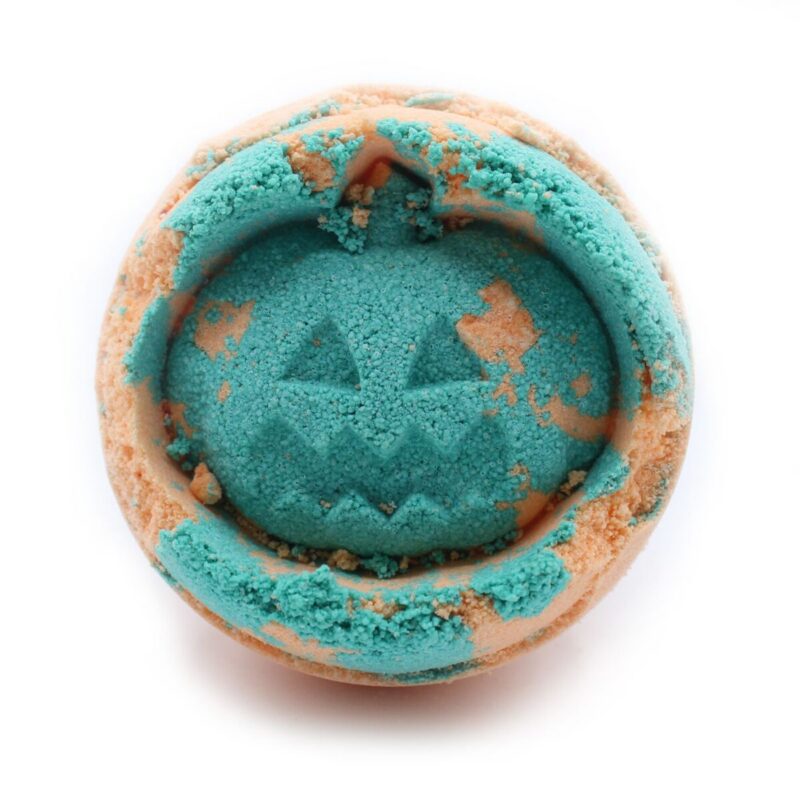 HBB-02 Halloween-Badebombe Fenchel Orange – Halloween-Badebombe Fenchel & Orange | Mona und Meer