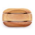 MSD-03 (1) Mahagoni-Seifenhalter – Oval im Rechteck | Mona und Meer