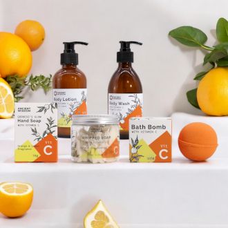 Ultimate Vitamin C Detox Bundle 5-teiliges Pflegeset – Geschenksets | Mona und Meer