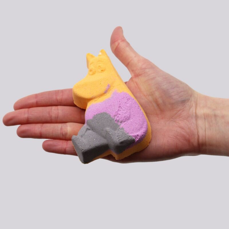 SKB-03 (1) Kinder-Badebombe Hippo Citrus-Frische 85 g – Kinder-Badebombe Hippo Citrus-Frische, 85 g | Mona und Meer
