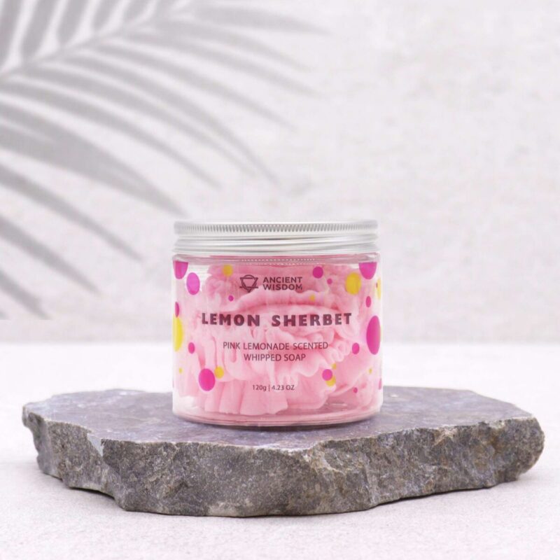 WCS-04 (1) whipped soap pink lemonade – Whipped Soap Pink Lemonade – Sahne-Seife, 120g | Mona und Meer