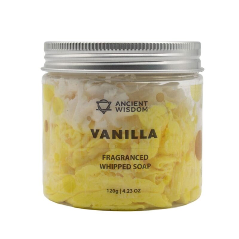 WCS-27 whipped soap vanille – Whipped Soap Vanille – Sahne-Seife, 120g | Mona und Meer