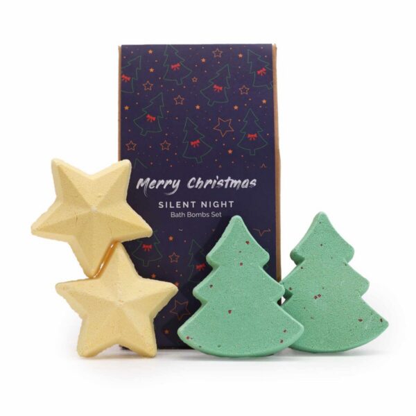 Silent Night Weihnachts-Badebomben-Set – Badebomben | Mona und Meer