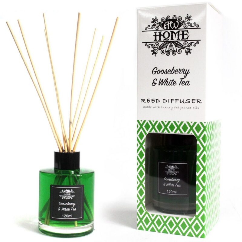 reed diffuser 120ml – stachelbeere & weißer tee – Stachelbeere & Weißer Tee | Mona und Meer