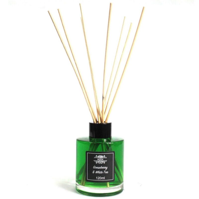 reed diffuser 120ml – stachelbeere & weißer tee – Stachelbeere & Weißer Tee | Mona und Meer