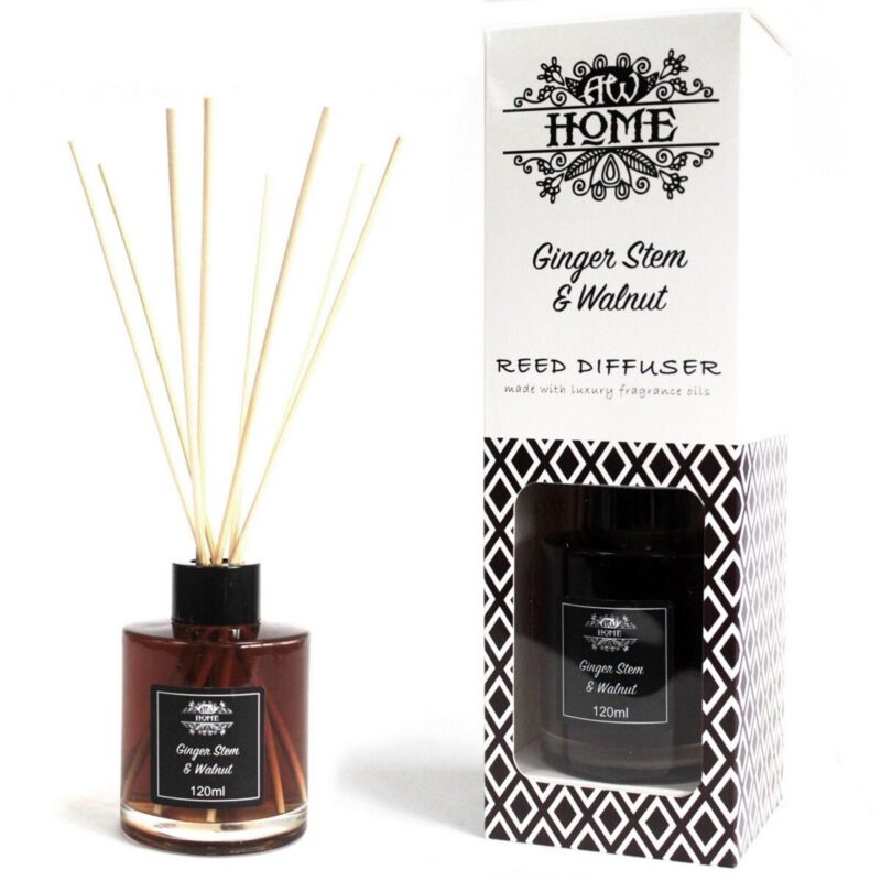 reed diffuser 120ml – ingwer & walnuss – Ingwer & Walnuss | Mona und Meer