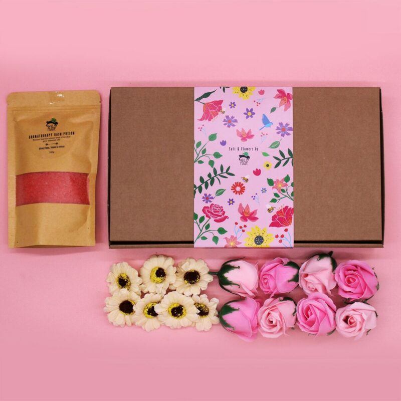 Badesalz-Geschenkset – Ylang Ylang & Zitrone