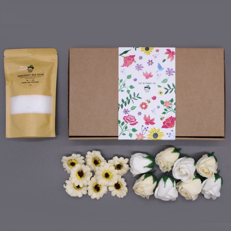 Badesalz-Geschenkset – Eukalyptus & Ingwer
